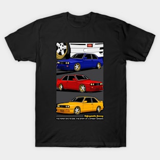 Classic E30 Sport Car T-Shirt